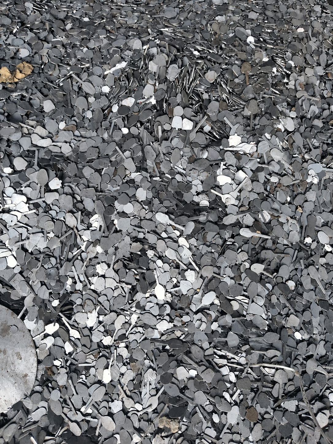 CRC punching scrap cut from sheet metal